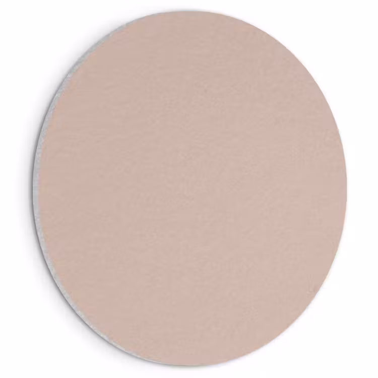 Akoestisch schilderij rond - Soft - Clay - Nude — 1
