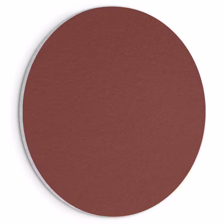 Akoestisch schilderij rond - Valentine - Velvet - Rood — 1