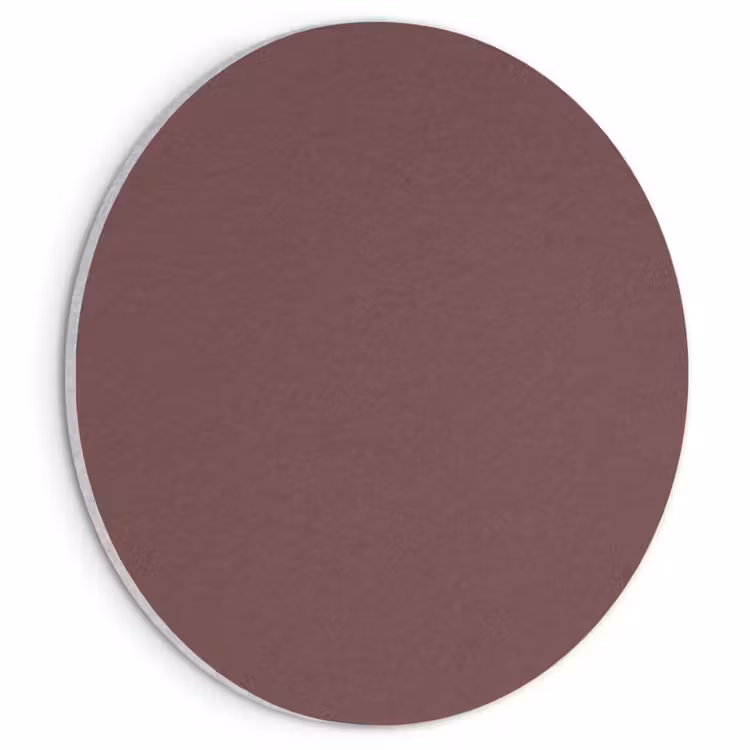 Akoestisch schilderij rond - Velvet - Merlot - Rood — 1