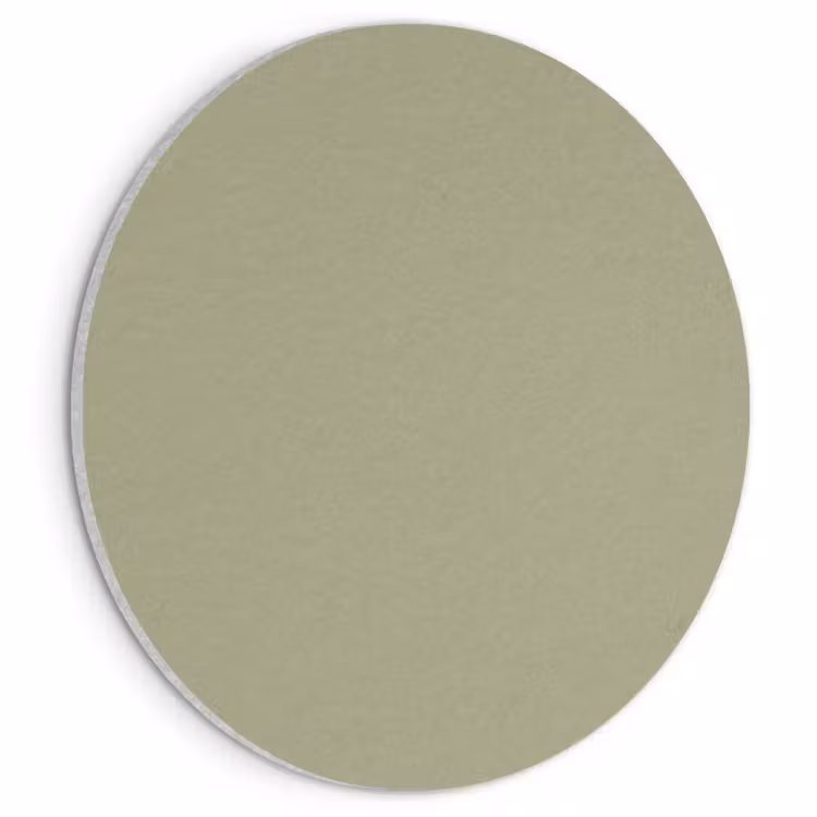 Akoestisch schilderij rond - Vintage - Sage - Groen — 1