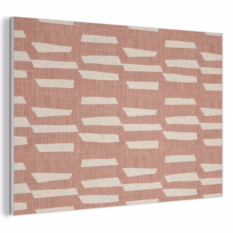 Akoestisch schilderij - Terracotta - Abstract - Textuur - Patroon — 1