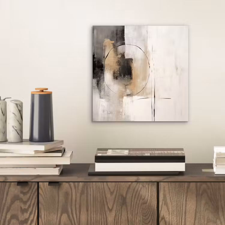 Aluminium schilderij - Kunst - Abstract - Grijs - Industrieel — 2