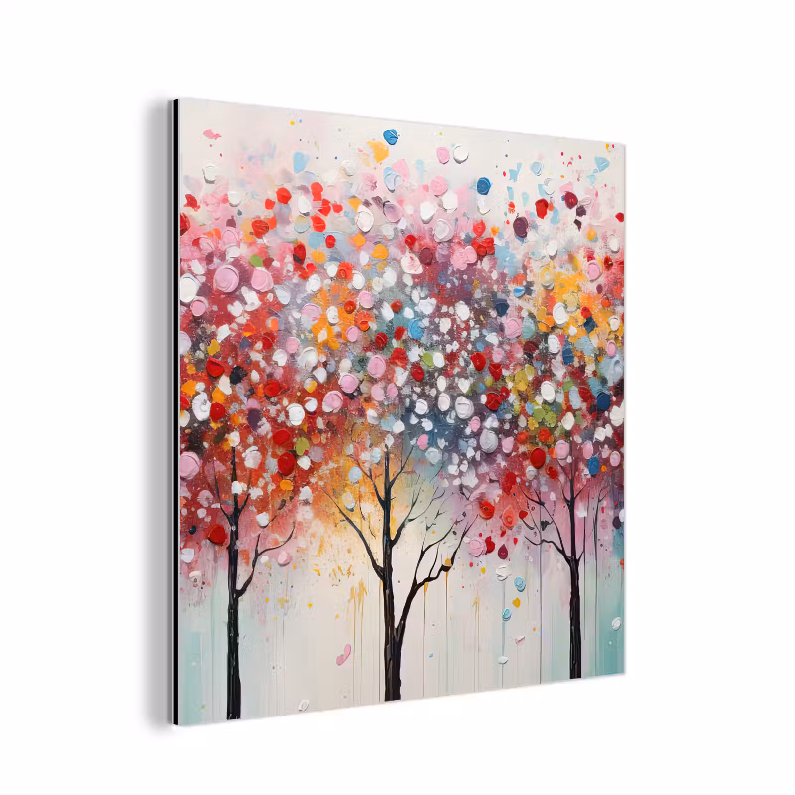 Aluminium schilderij - Kunst - Bomen - Natuur - Acryl — 1