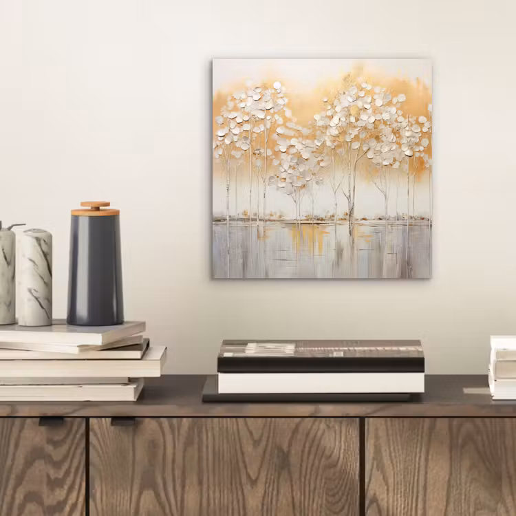 Aluminium schilderij - Bomen - Kunst - Acryl - Natuur — 2