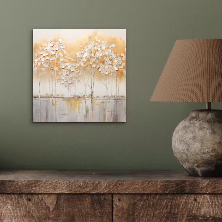 Aluminium schilderij - Bomen - Kunst - Acryl - Natuur — 3