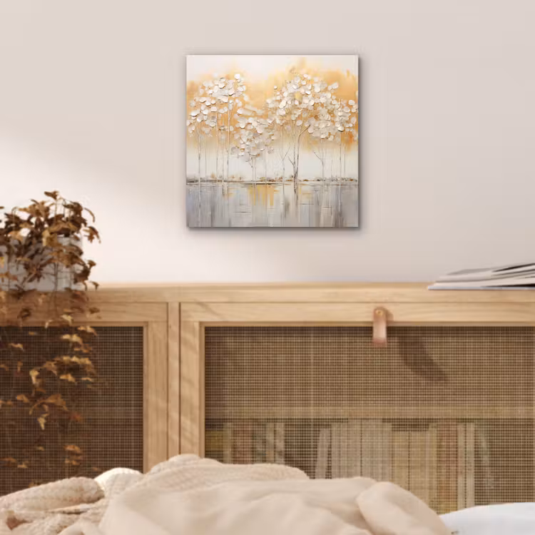 Aluminium schilderij - Bomen - Kunst - Acryl - Natuur — 4