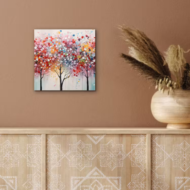 Aluminium schilderij - Kunst - Bomen - Natuur - Acryl — 5