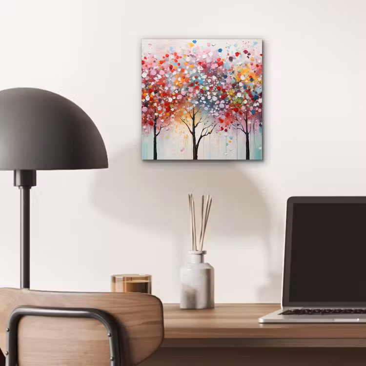Aluminium schilderij - Kunst - Bomen - Natuur - Acryl — 6