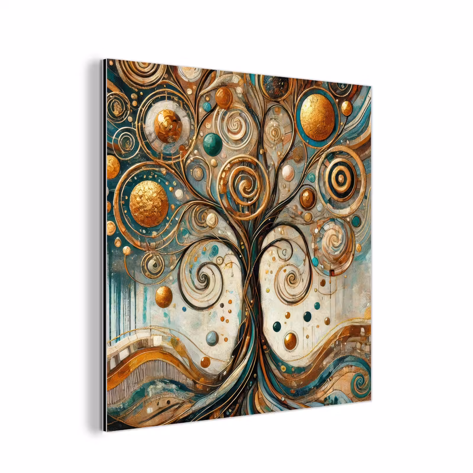 Aluminium schilderij - Levensboom - Boom - Abstract - Modern — 1
