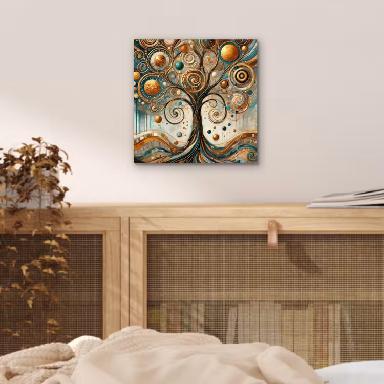 Aluminium schilderij - Levensboom - Boom - Abstract - Modern — 4