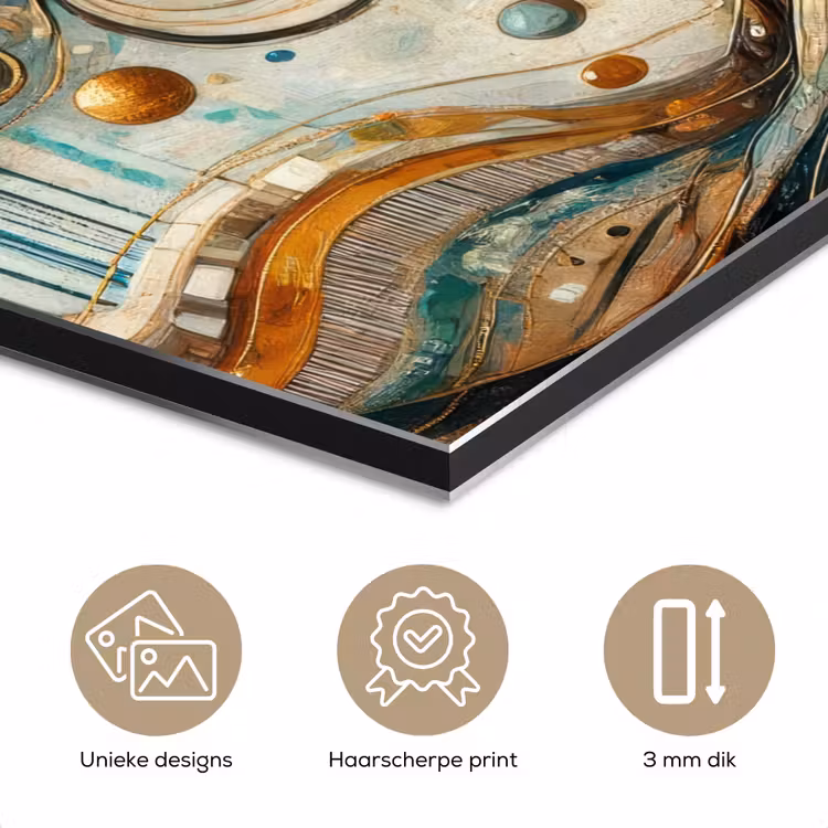 Aluminium schilderij - Levensboom - Boom - Abstract - Modern — 7