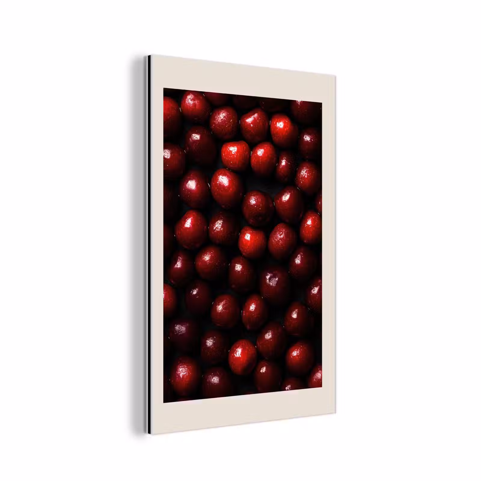 Aluminium schilderij - Kersen - Rood — 1