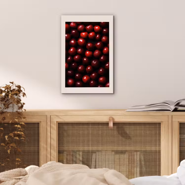 Aluminium schilderij - Kersen - Rood — 4