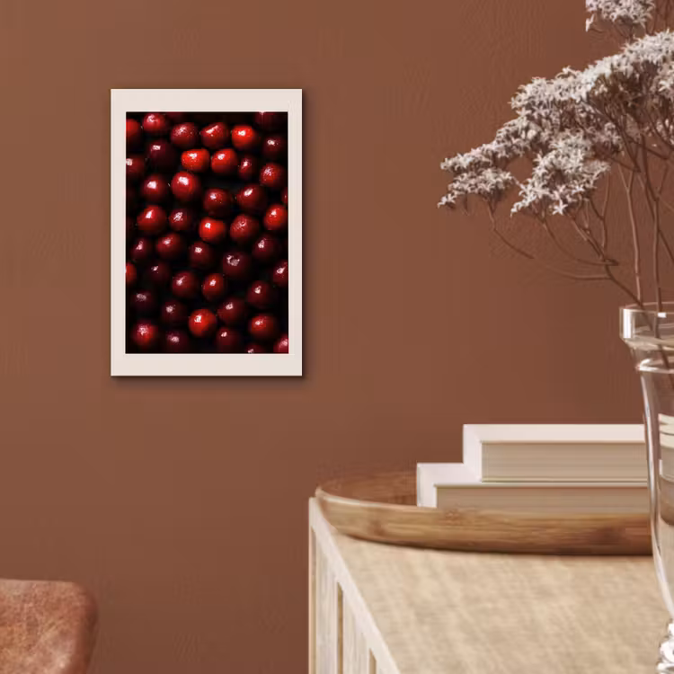 Aluminium schilderij - Kersen - Rood — 5