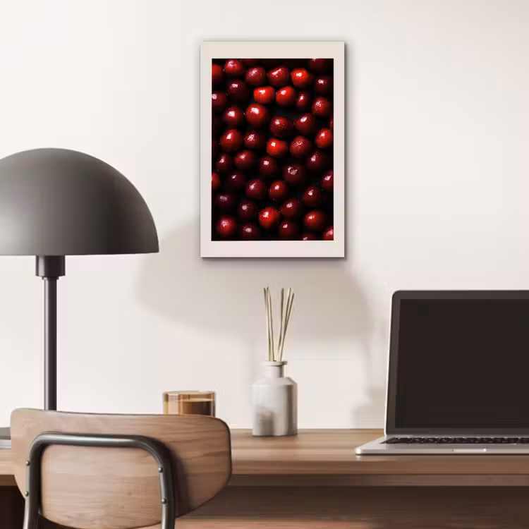 Aluminium schilderij - Kersen - Rood — 6