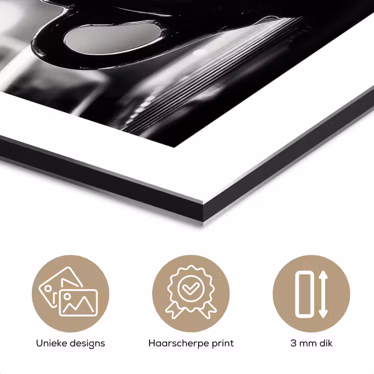 Aluminium schilderij - Coffee - Espresso - Koffiemachine - Kop — 7