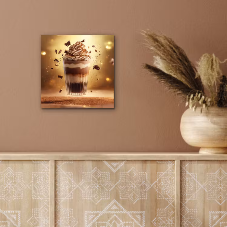 Aluminium schilderij - Dessert - Chocolade - Zoet - Eten — 5