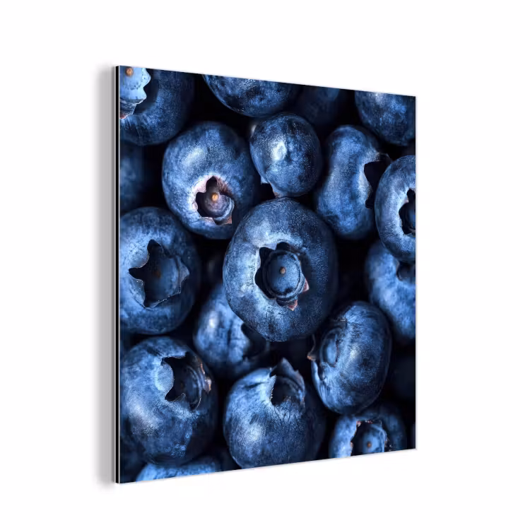 Aluminium schilderij - Bessen - Blauw - Fruit — 1