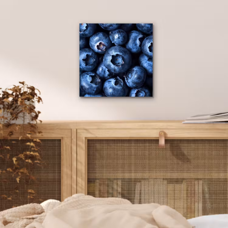Aluminium schilderij - Bessen - Blauw - Fruit — 4