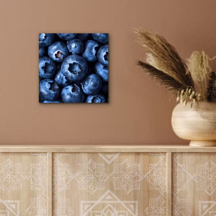 Aluminium schilderij - Bessen - Blauw - Fruit — 5