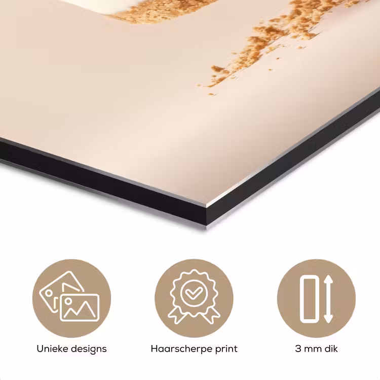 Aluminium schilderij - Cheesecake - Eten - Roze - Taart — 7