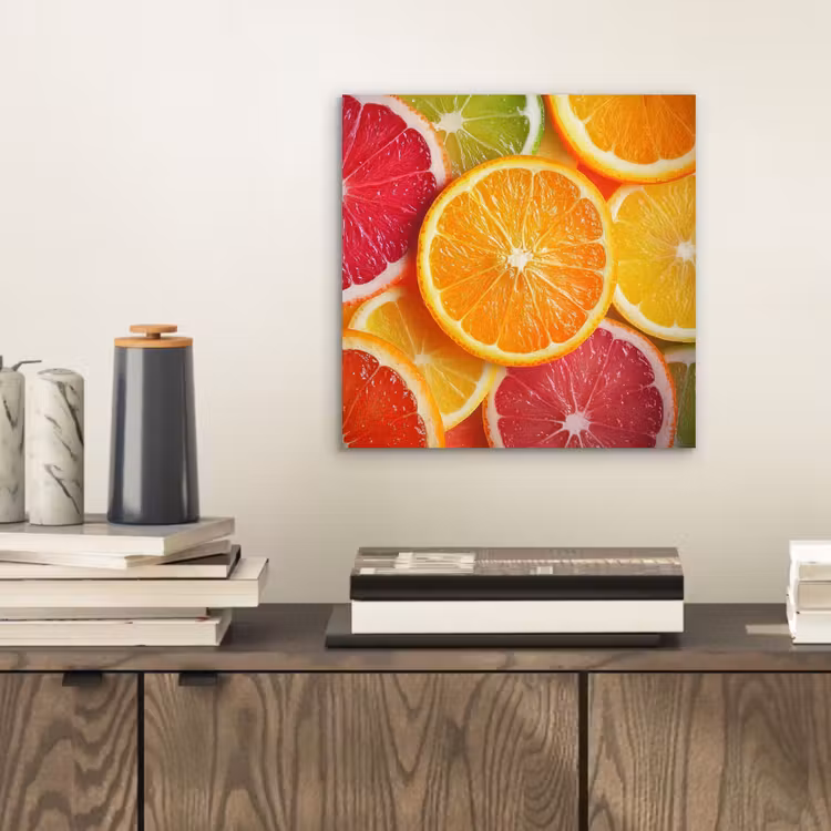 Aluminium schilderij - Fruit - Kleurrijk - Close up — 2