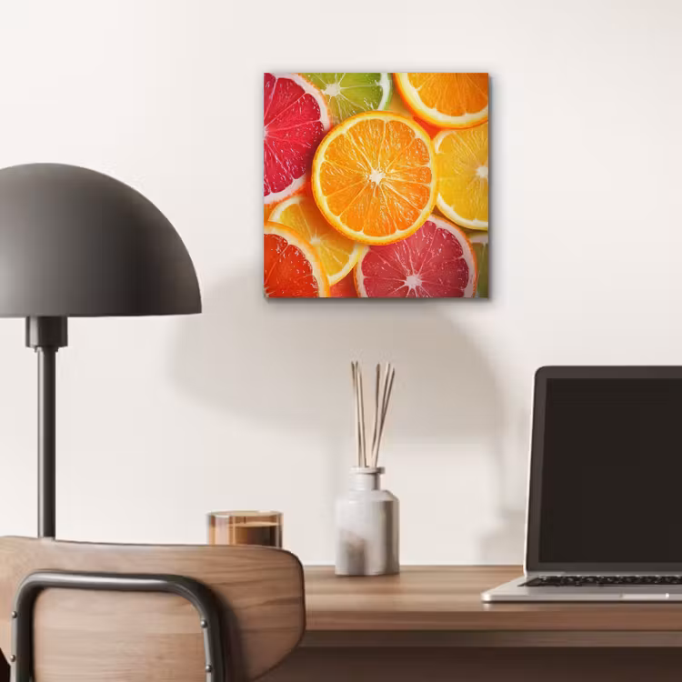Aluminium schilderij - Fruit - Kleurrijk - Close up — 6