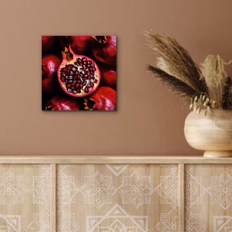 Aluminium schilderij - Granaatappel - Rood - Fruit — 5