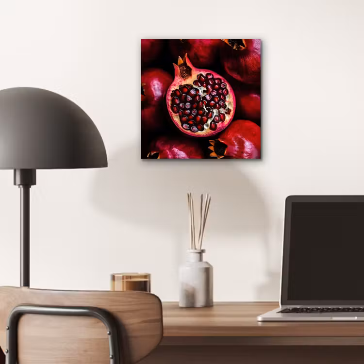 Aluminium schilderij - Granaatappel - Rood - Fruit — 6