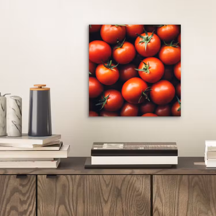 Aluminium schilderij - Groente - Rood - Tomaten — 2