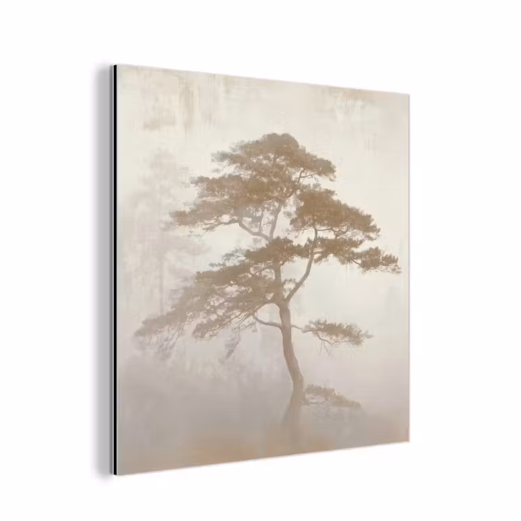Aluminium schilderij - Boom - Oosterse stijl - Landschap — 1