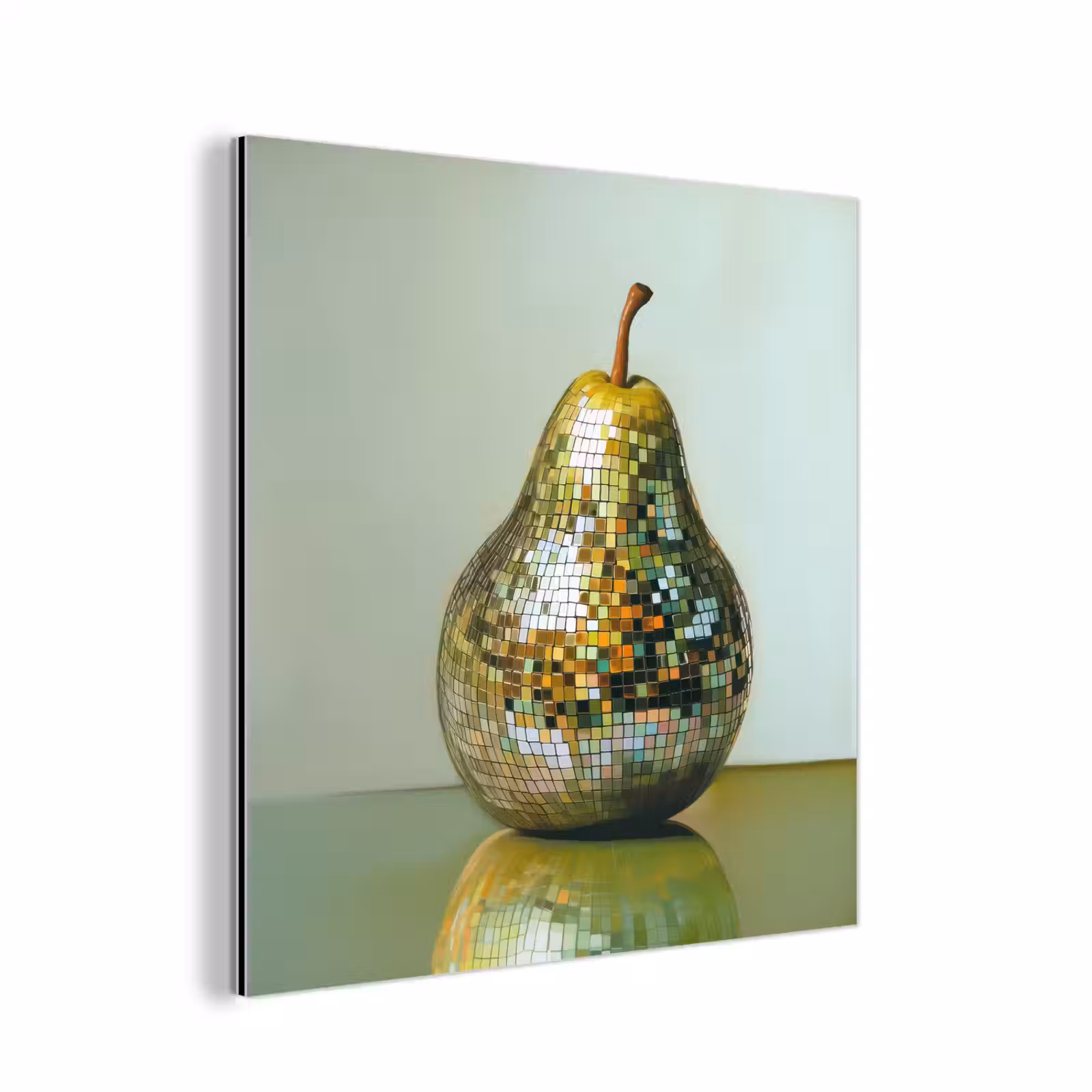 Aluminium schilderij - Fruit - Disco - Art - Glitter — 1