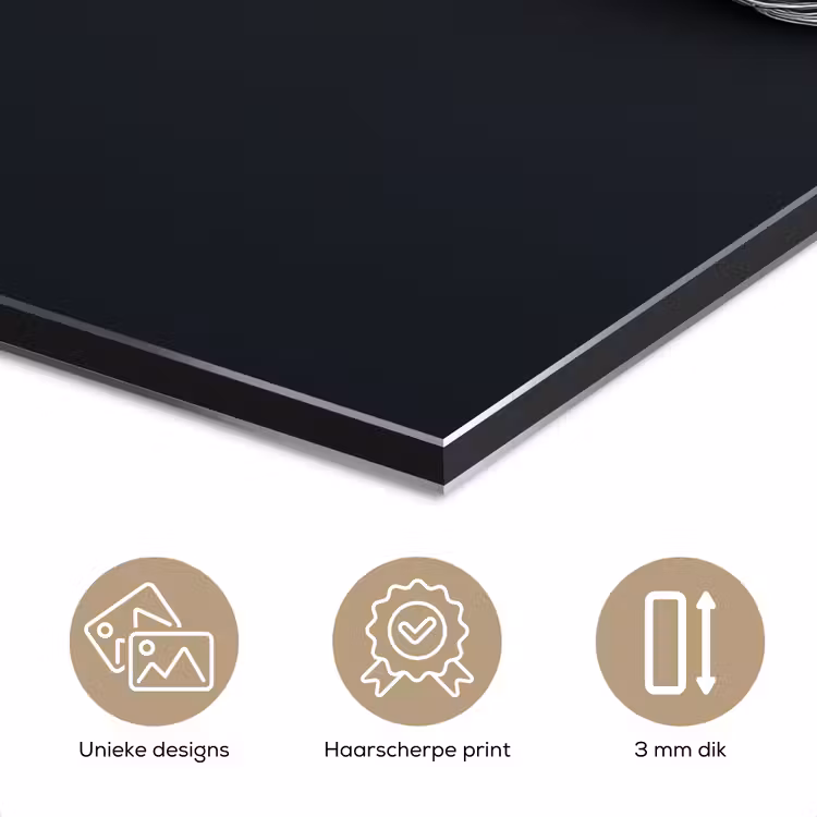Aluminium schilderij - Lepel - Zilver - Metaal — 7
