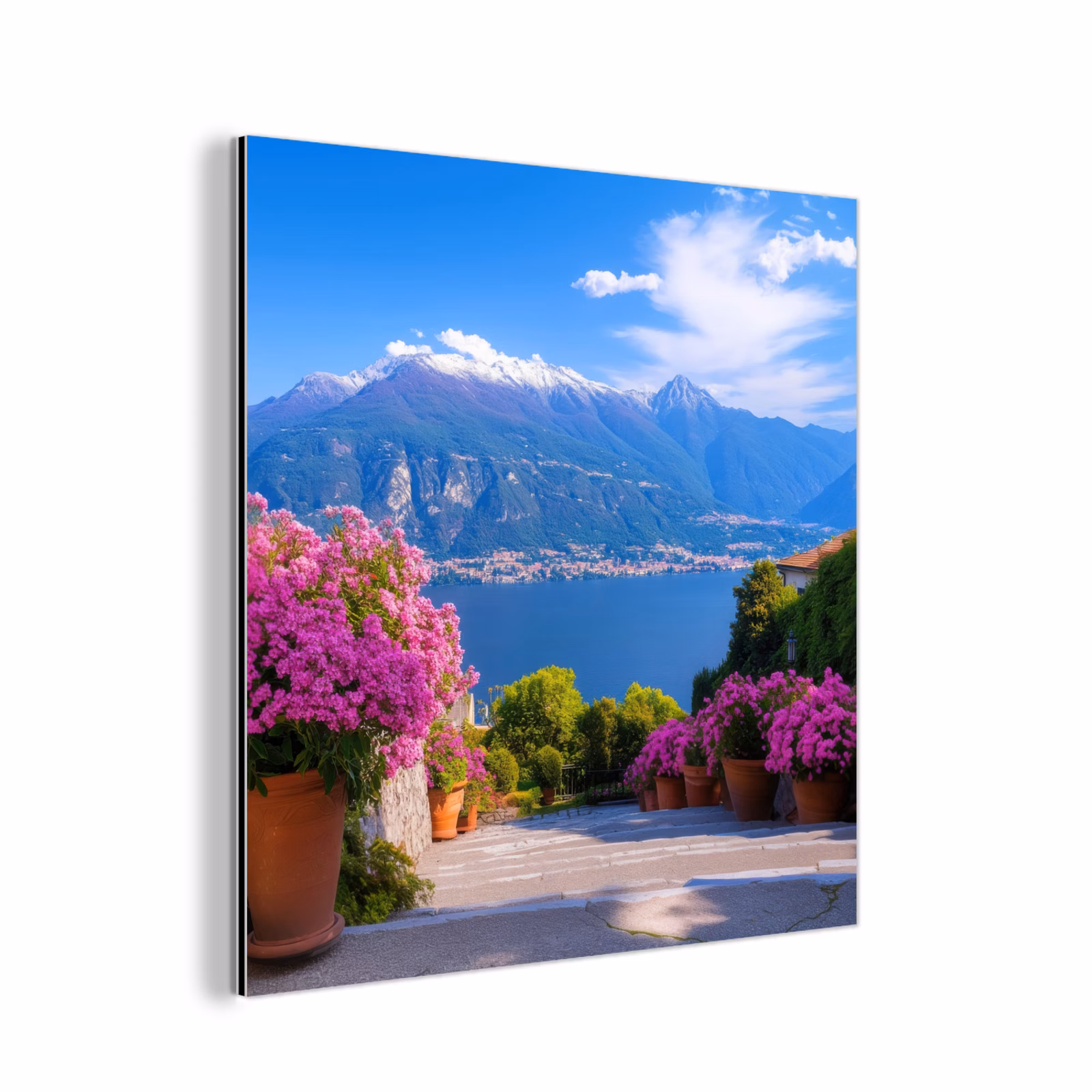Aluminium schilderij - Lake Como - Italië - Landschap — 1