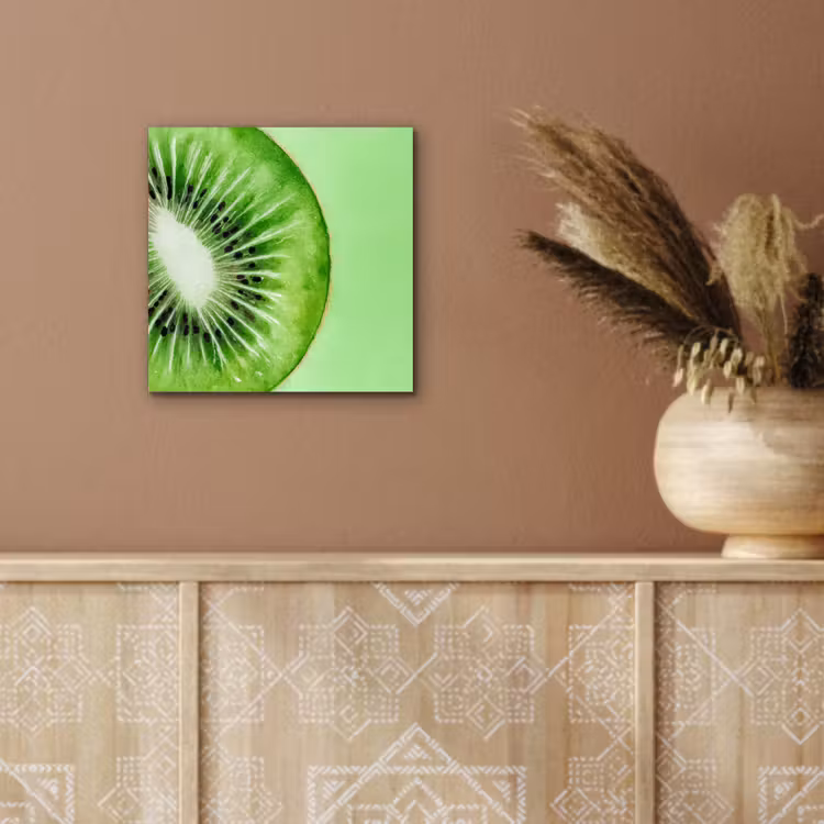 Aluminium schilderij - Kiwi - Groen - Fris — 5