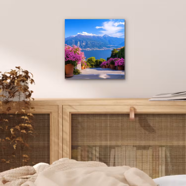 Aluminium schilderij - Lake Como - Italië - Landschap — 4