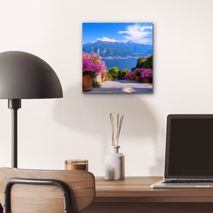 Aluminium schilderij - Lake Como - Italië - Landschap — 6