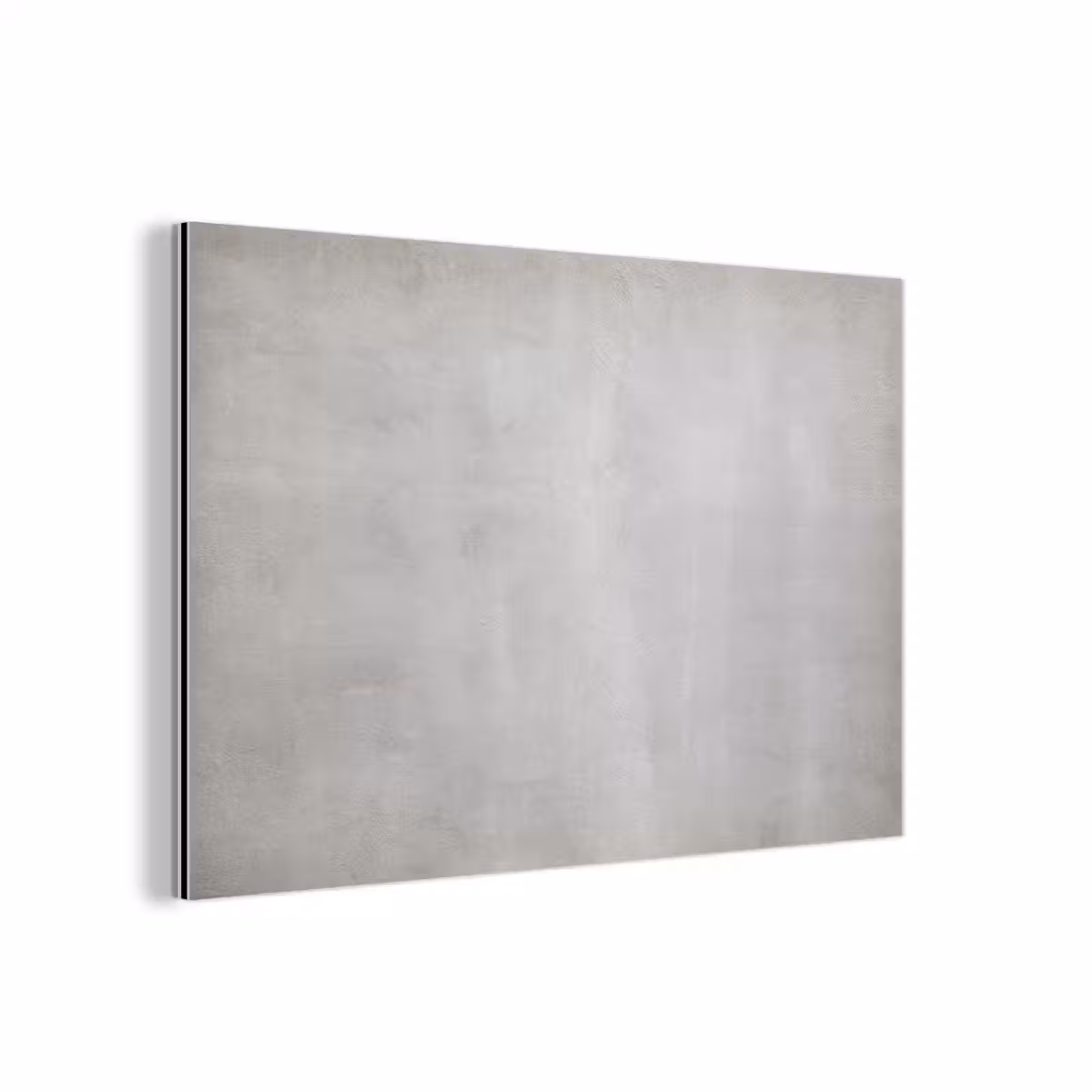 Aluminium schilderij - Beton - Grijs - Cement - Industrieel - Structuur — 1