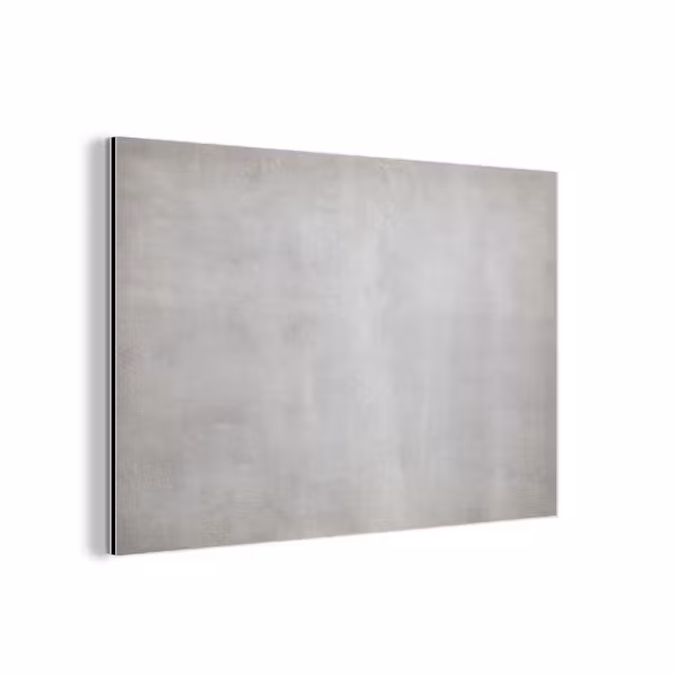 Aluminium schilderij - Beton - Grijs - Cement - Industrieel - Structuur — 1