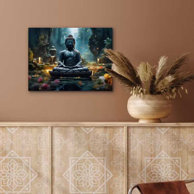 Aluminium schilderij - Boeddha - Beeld - Buddha - Zen - Kunst - Boedha — 5