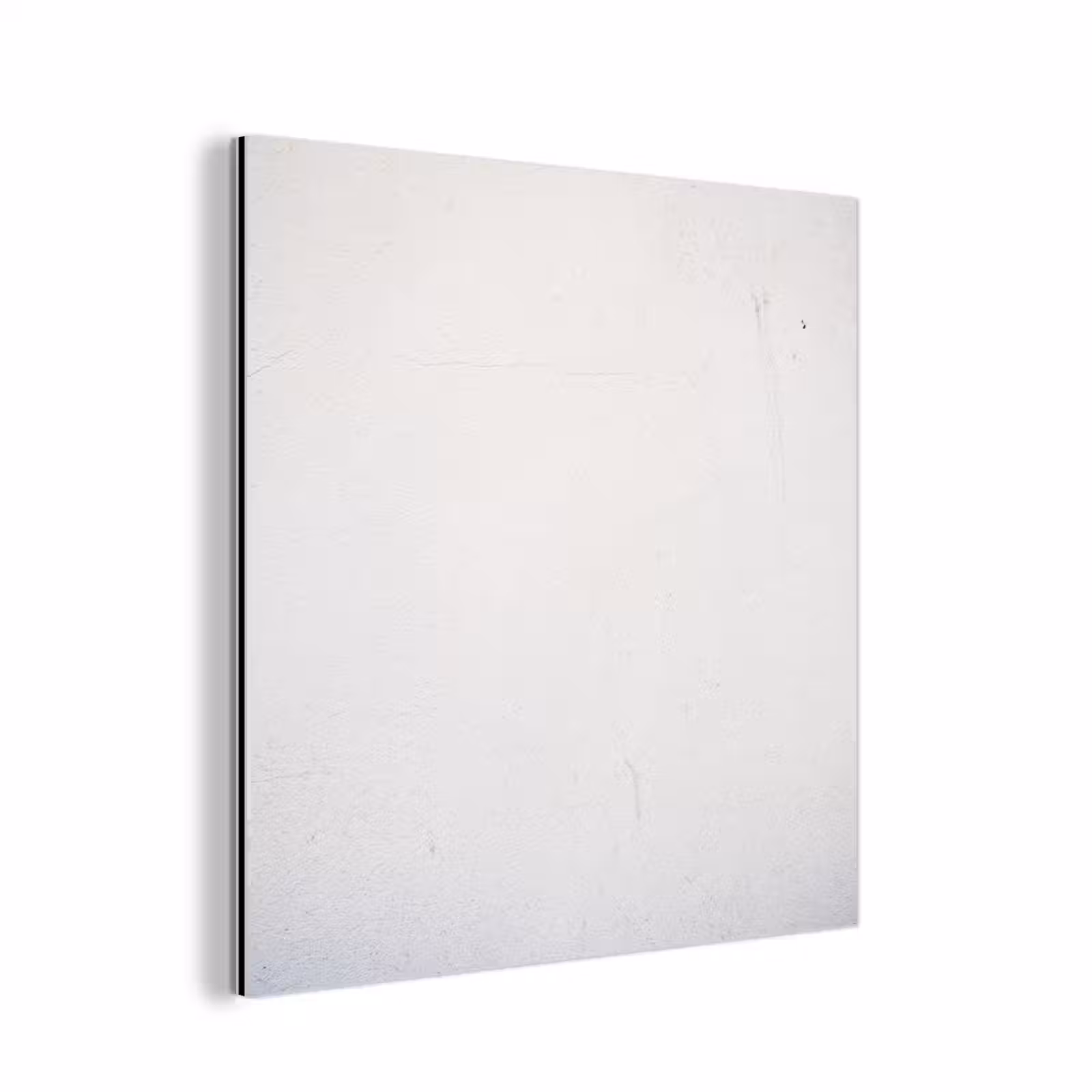 Aluminium schilderij - Beton - Wit - Modern — 1