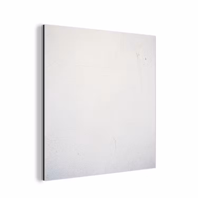 Aluminium schilderij - Beton - Wit - Modern — 1