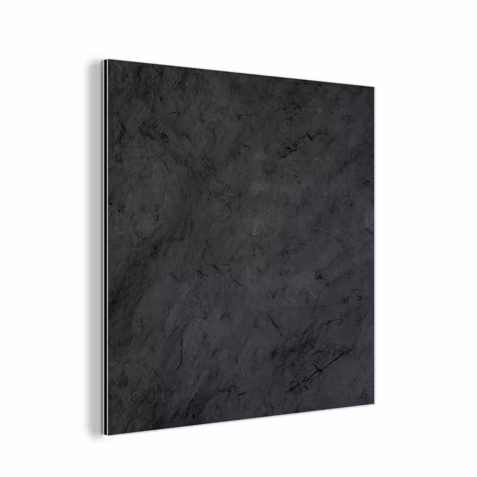 Aluminium schilderij - Grijs - Cement - Beton - Industrieel - Structuur — 1