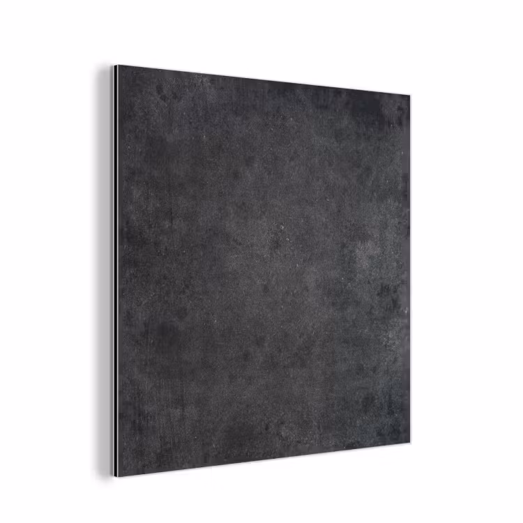 Aluminium schilderij - Industrieel - Leisteen - Grijs - Structuur - Beton — 1