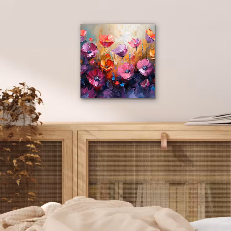 Aluminium schilderij - Bloemen - Botanisch - Kunst - Roze - Natuur — 4
