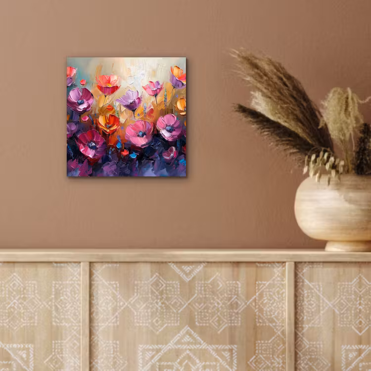 Aluminium schilderij - Bloemen - Botanisch - Kunst - Roze - Natuur — 5