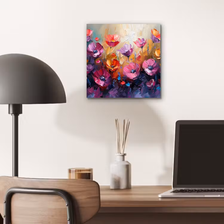 Aluminium schilderij - Bloemen - Botanisch - Kunst - Roze - Natuur — 6