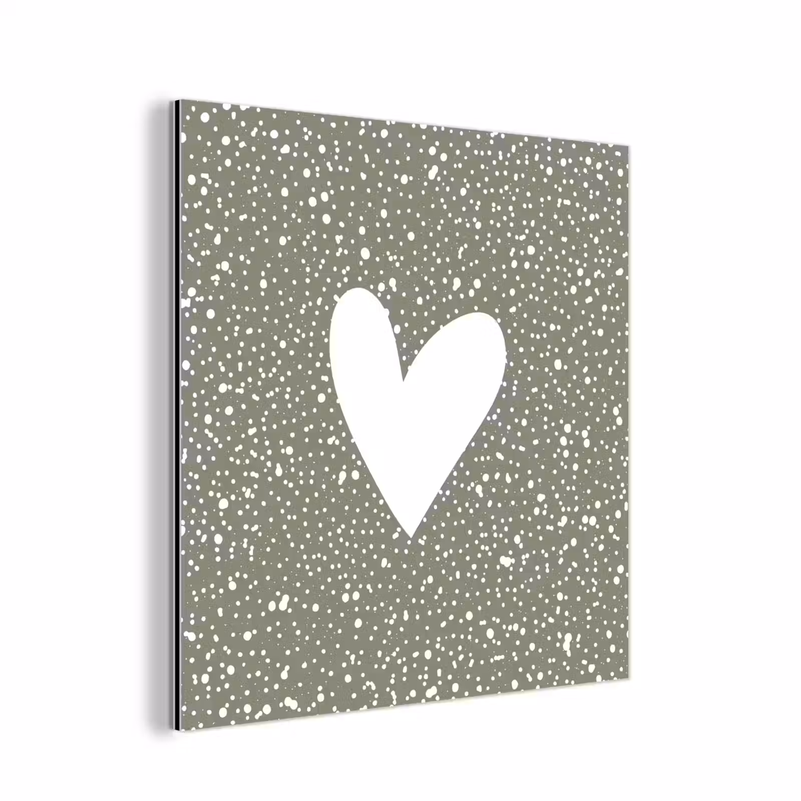 Aluminium schilderij - Hart - Design - Liefde — 1