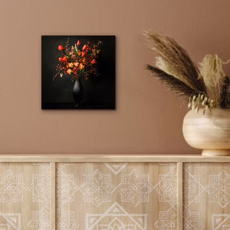 Aluminium schilderij - Bloemen - Takken - Boeket — 5