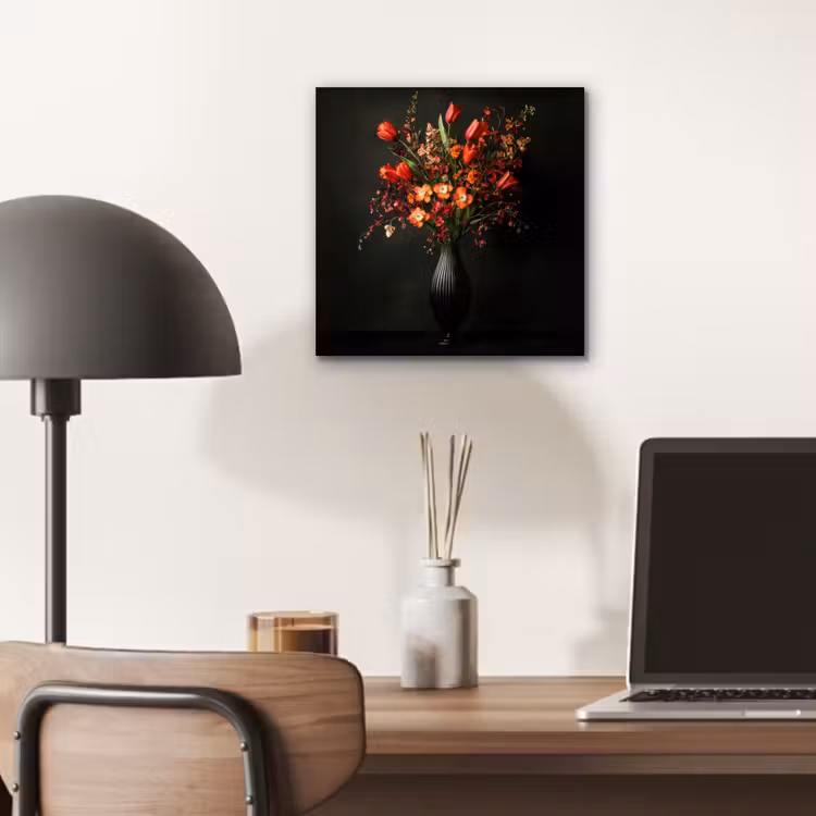 Aluminium schilderij - Bloemen - Takken - Boeket — 6